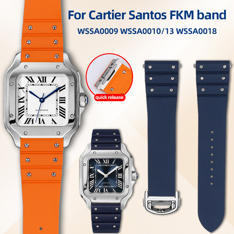 Cartier Watch Santos - 19mm 21mm Cartier Santos WSSA0009 Premium