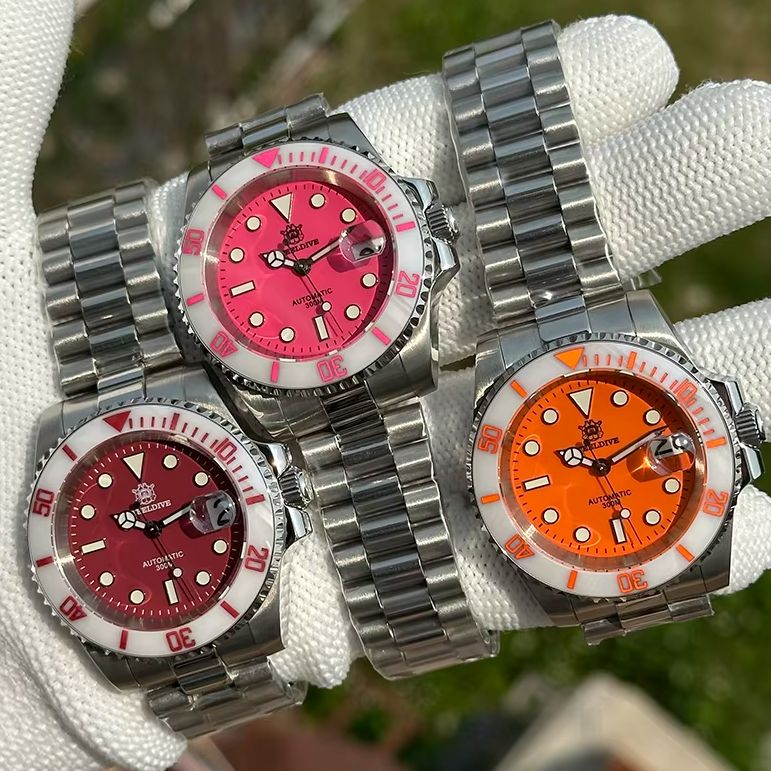 Seiko Watch Prospex - STEELDIVE Erkek Otomatik Saat 40mm Mekanik