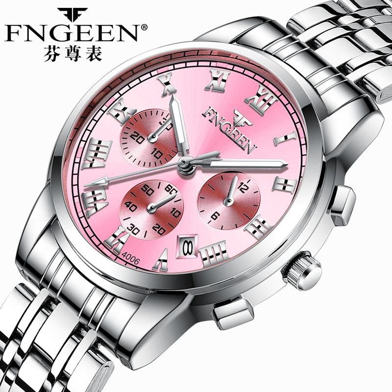 FNGEEN lüks Quartz saat kadınl - Stainless Bracelet Diver incelemesi ve fiyatı