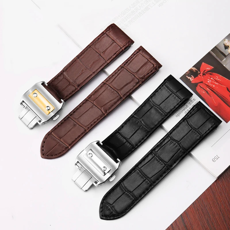 Yüksek Kaliteli Inek Derisi sa - Cartier Watch Santos incelemesi ve fiyatı