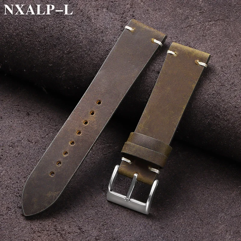Vintage Yağ Balmumu Deri saat  - Nato Strap Nylon incelemesi ve fiyatı