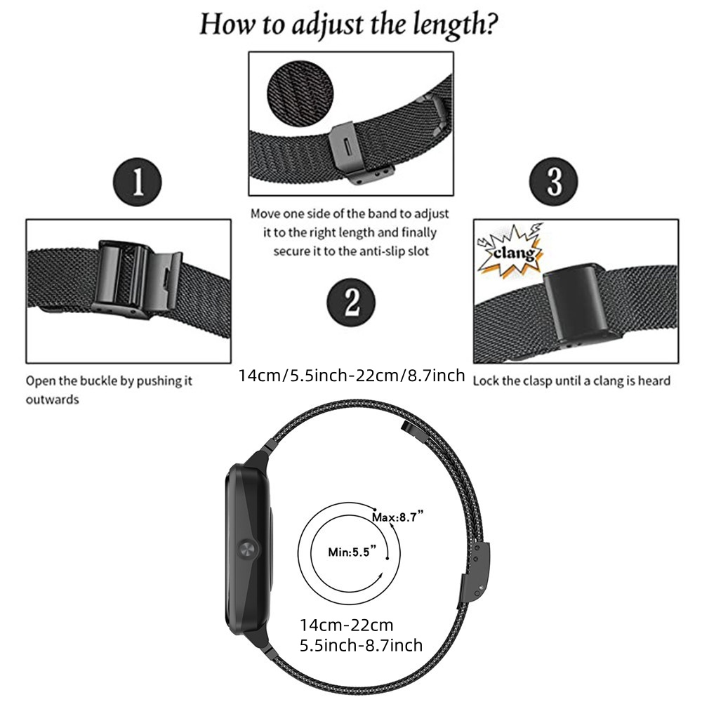 Honor Watch 5 Band için Metal  - Mesh Strap Metal incelemesi ve fiyatı