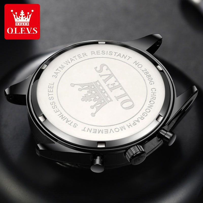 OLEVS 2880 Günlük Moda Erkek S - Leather Watch Band Men incelemesi ve fiyatı
