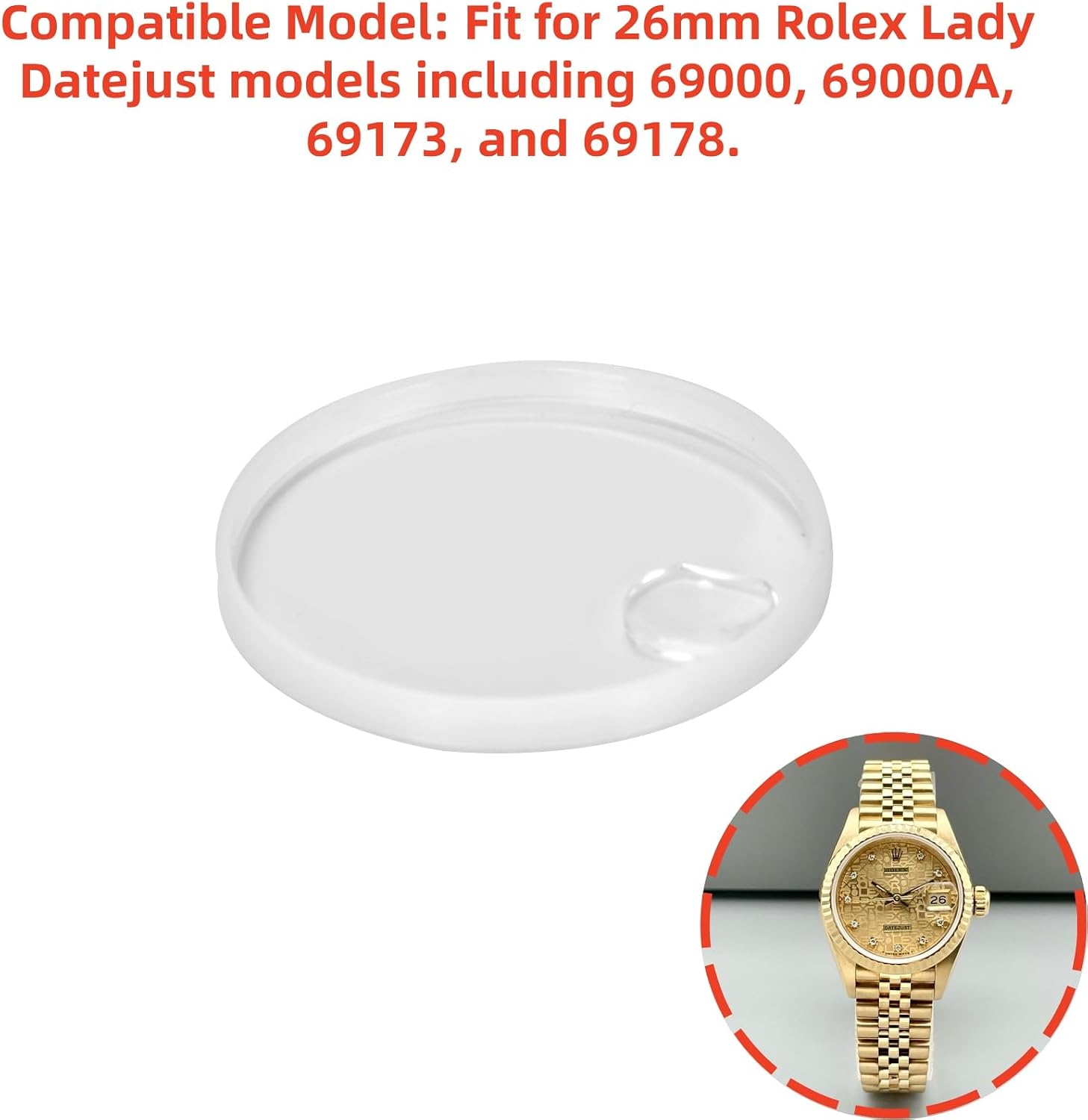 Ruimou 1 takım 21.3mm Safir sa - Rolex Watch Datejust incelemesi ve fiyatı