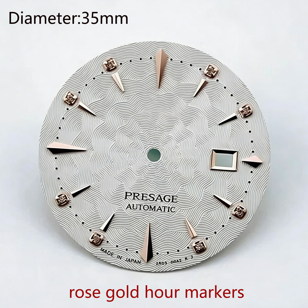 35mm NH35 S logo presage s kad - Seiko Watch Presage incelemesi ve fiyatı