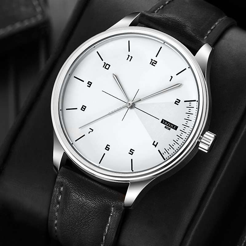 YAZOLE Erkek Saati İş Günlük K - Leather Watch Band Men incelemesi ve fiyatı