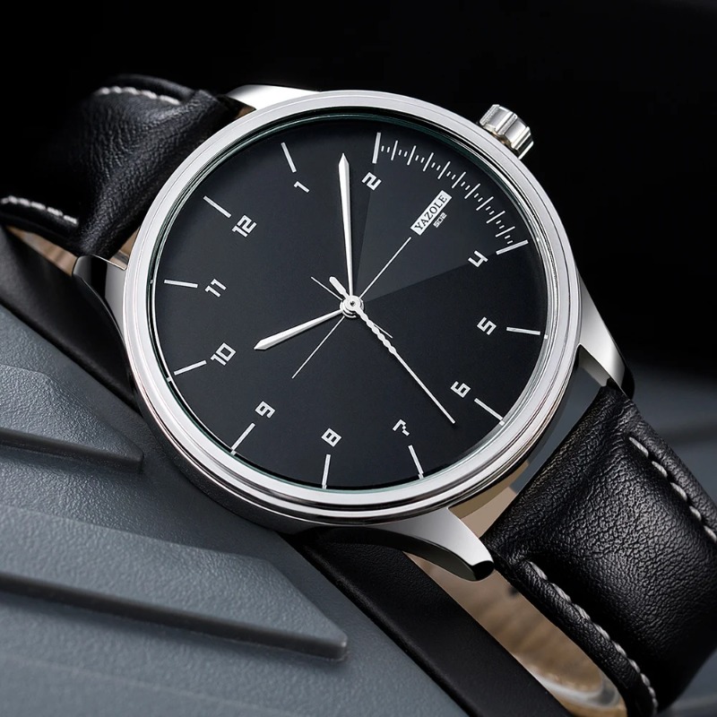 YAZOLE Erkek Saati İş Günlük K - Leather Watch Band Men incelemesi ve fiyatı